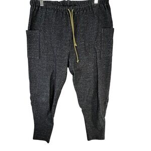 Sou Sou Japan Bishu Wool Pants Men L Black Tapered Cropped Enyu Sanyutei Pull On